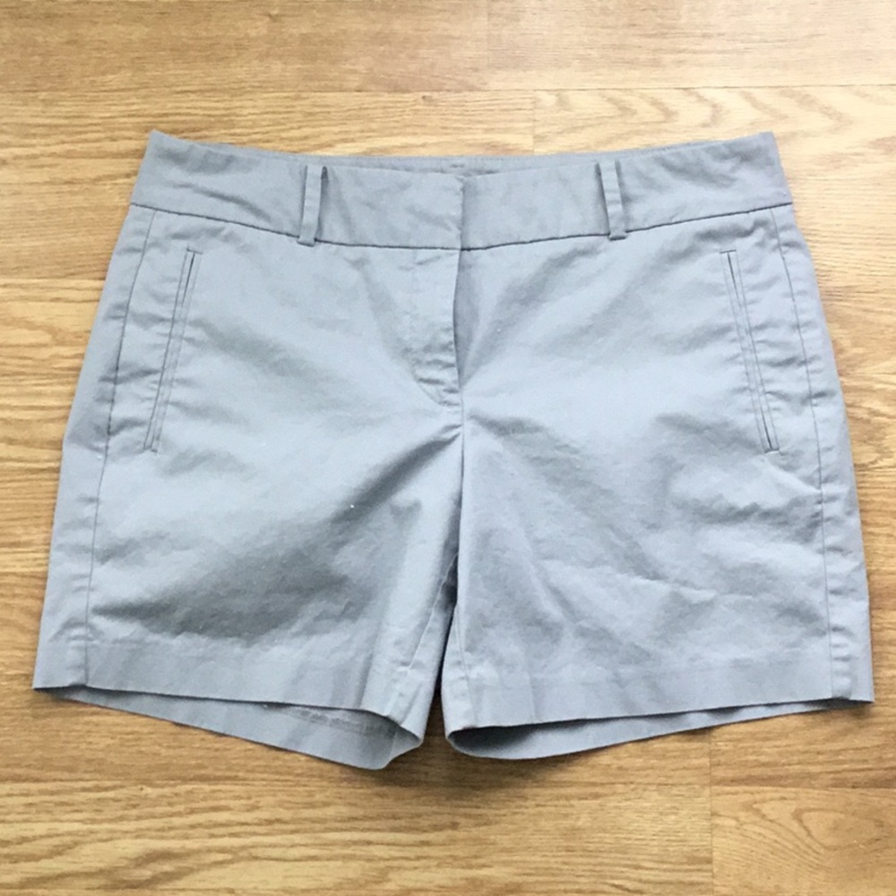 Ann Taylor light grey shorts, size 8